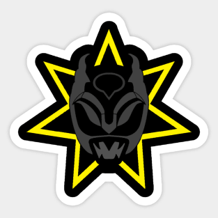 Nezi Black Helmet Sticker